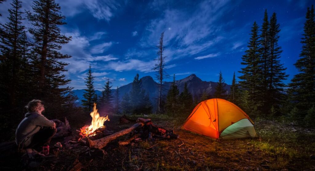 beautiful camping